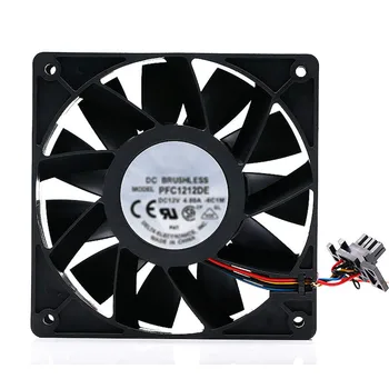 Original Replacement PFC1212DE Temperature Control Cooling Fan DC12V 4.8A High Speed PWM Brushless Fan Disassembly Part
Original Replacement PFC1212DE Temperature Control Cooling Fan DC12V 4.8A High Speed PWM Brushless Fan Disassembly Part