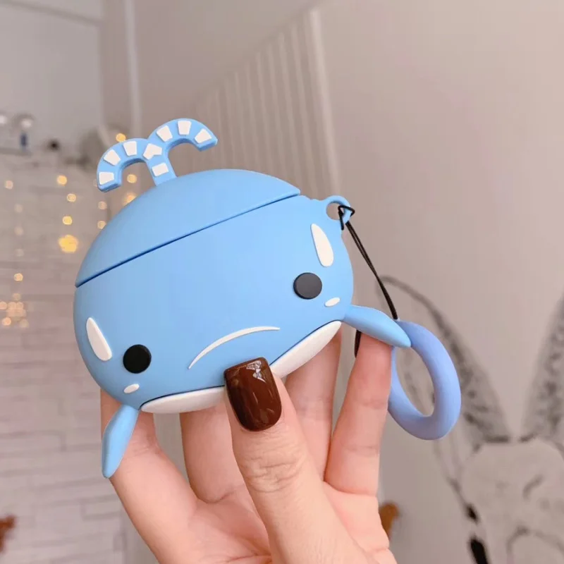 Soft Silicone 3D Case for Apple Airpods 2 Cute Cartoon Whale Wireless Bluetooth Earphone Cover Fundas For AirPods Headset Capa
Soft Silicone 3D Case for Apple Airpods 2 Cute Cartoon Whale Wireless Bluetooth Earphone Cover Fundas For AirPods Headset Capa