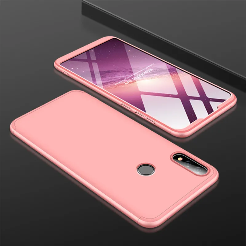Цветной чехол для Asus Zenfone Max Pro M2 ZB631KL Матовый Жесткий с полным покрытием на 360