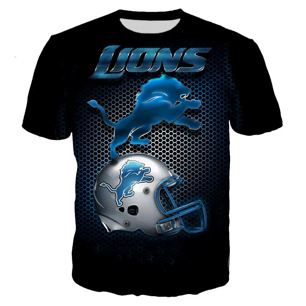 Detroit Lions 3D printed summer men's T shirt NFL fashion T-shirtk Cool Colorful Tee shirt/Streetwear Men clothes 2019 Top 5XL
Detroit Lions 3D printed summer men's T shirt NFL fashion T-shirtk Cool Colorful Tee shirt/Streetwear Men clothes 2019 Top 5XL