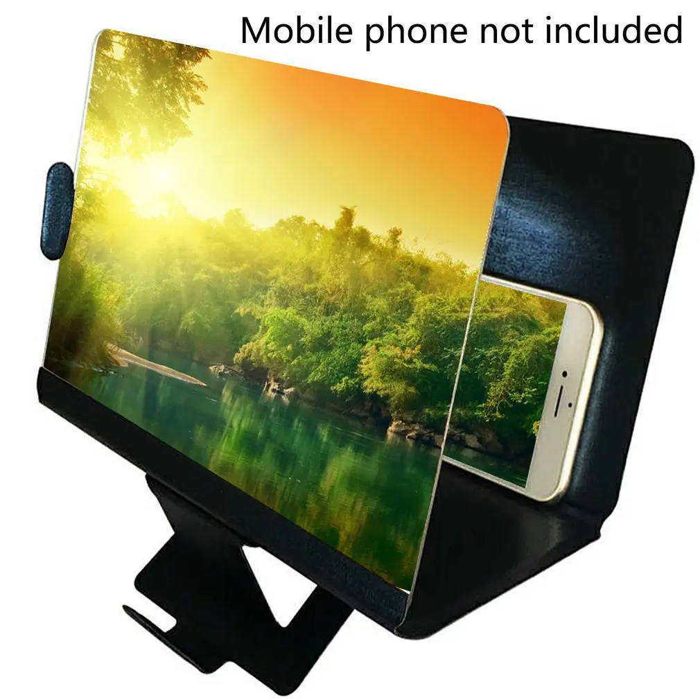 8inch 3D Phone Screen Magnifier Stereoscopic Amplifying Desktop Leather Lazy Bracket Mobile Holder Stand
8inch 3D Phone Screen Magnifier Stereoscopic Amplifying Desktop Leather Lazy Bracket Mobile Holder Stand