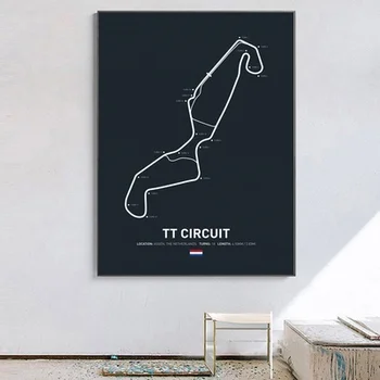 Formula 1 Race Poster TT Circuit Assen F1 Circuit Home Decoration Wall Art Canvas Fabric Cloth Print Pictures No Frame
Formula 1 Race Poster TT Circuit Assen F1 Circuit Home Decoration Wall Art Canvas Fabric Cloth Print Pictures No Frame