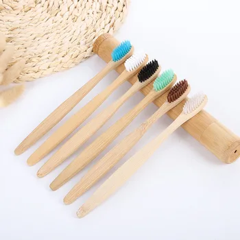 2pc Packing Soft Rainbow Toothbrush Bamboo Tube Eco Friendly Reusable Natural Toothbrushes Case Portable For Travel
2pc Packing Soft Rainbow Toothbrush Bamboo Tube Eco Friendly Reusable Natural Toothbrushes Case Portable For Travel