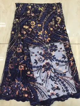 High Quality French Lace Fabric 2019 Latest African Tulle Lace Fabric With Sequins Embroidery Nigerian For Party Dress
High Quality French Lace Fabric 2019 Latest African Tulle Lace Fabric With Sequins Embroidery Nigerian For Party Dress
