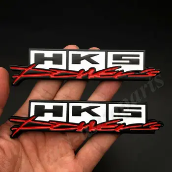2x Metal HKS Power&Sports JDM Car Trunk Fender Side Emblem Badge Decal Sticker 
2x Metal HKS Power&Sports JDM Car Trunk Fender Side Emblem Badge Decal Sticker