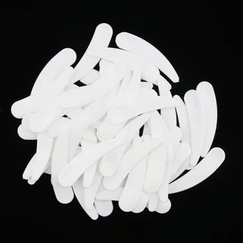 50Pcs PP Curved Cosmetic Spatula Spoon Disposable White Facial Cream Mask Spatula Mini Plastic Makeup Spoons
50Pcs PP Curved Cosmetic Spatula Spoon Disposable White Facial Cream Mask Spatula Mini Plastic Makeup Spoons