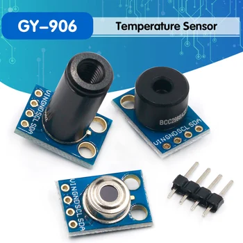GY-906 MLX90614ESF New MLX90614 Contactless Temperature Sensor Module Compatible
GY-906 MLX90614ESF New MLX90614 Contactless Temperature Sensor Module Compatible