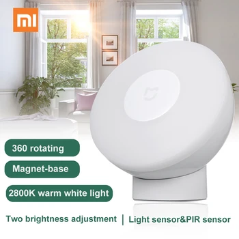 Xiaomi Led Induction Night Light 2019 Newest 360 Rotating Adjustable Brightness Infrared Smart Motion Sensor With Magnetic Base
Xiaomi Led Induction Night Light 2019 Newest 360 Rotating Adjustable Brightness Infrared Smart Motion Sensor With Magnetic Base