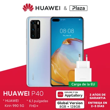 In stock global version Huawei P40 5G Smartphone Kirin 990 8GB 128GB 50MP triple camera 6.1 ''android 10 22.5W SuperCharge NFC