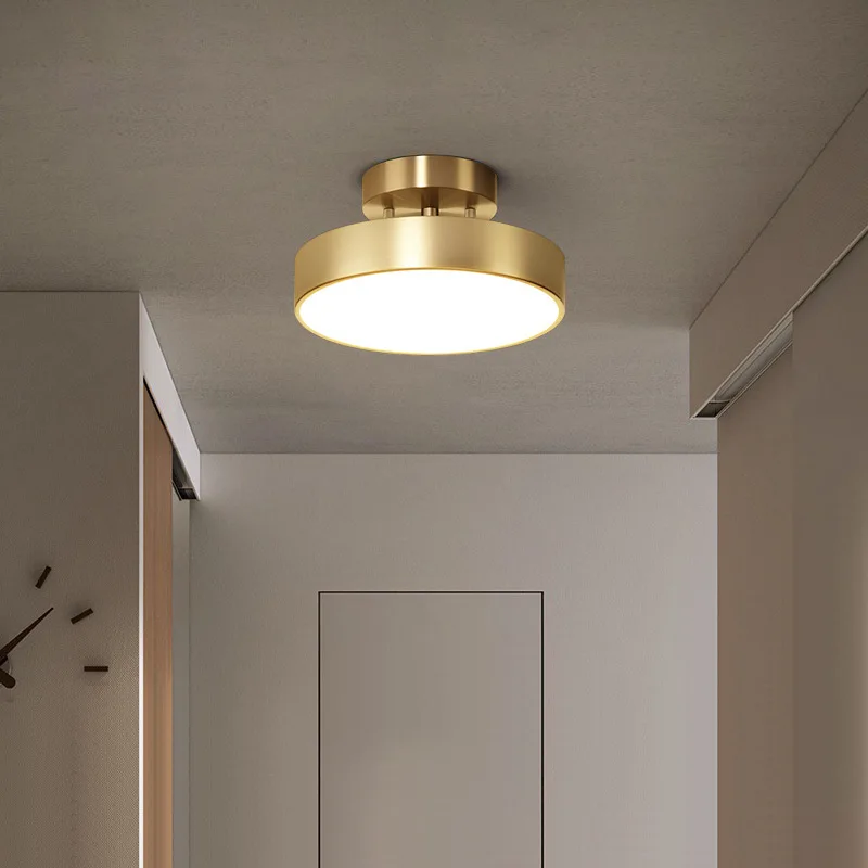 Фото Проход потолочный светильник Nordic Light ing роскошный коридор гостиная | Потолочные лампы (1005002848748737)