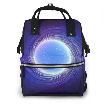 Mummy Maternity Nappy Bag Shining Cosmic Neon Light Twirl Large Capacity Nappy Bag Travel Backpack Nursing Bag for Baby Care
Mummy Maternity Nappy Bag Shining Cosmic Neon Light Twirl Large Capacity Nappy Bag Travel Backpack Nursing Bag for Baby Care