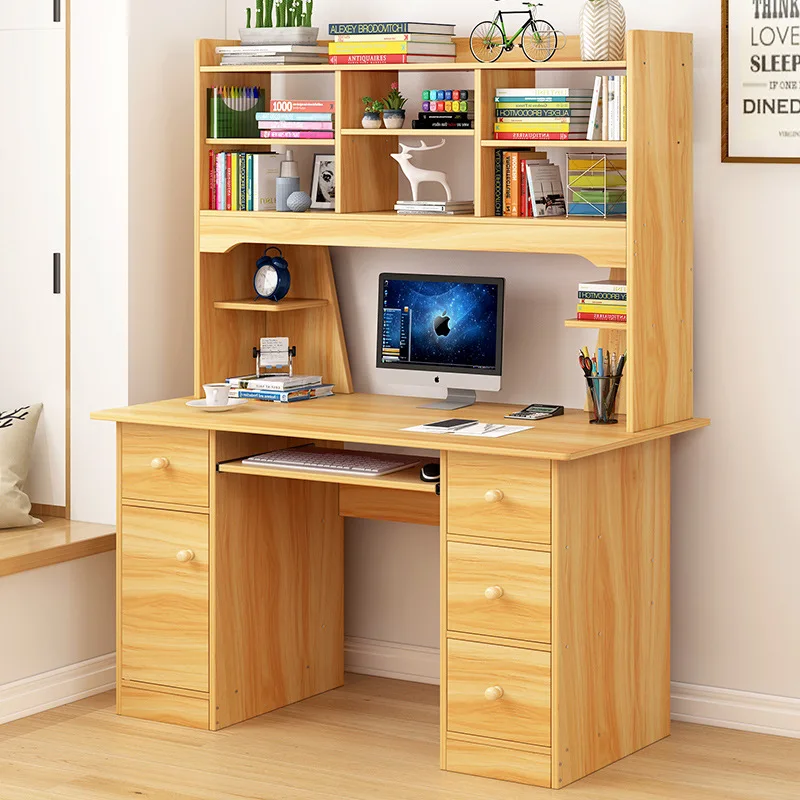 VIP Desktop Table Desk Bookshelf Combination One-piece Simple Multi-functional Household Table Bedroom Simplicity Writing Desk
VIP Desktop Table Desk Bookshelf Combination One-piece Simple Multi-functional Household Table Bedroom Simplicity Writing Desk