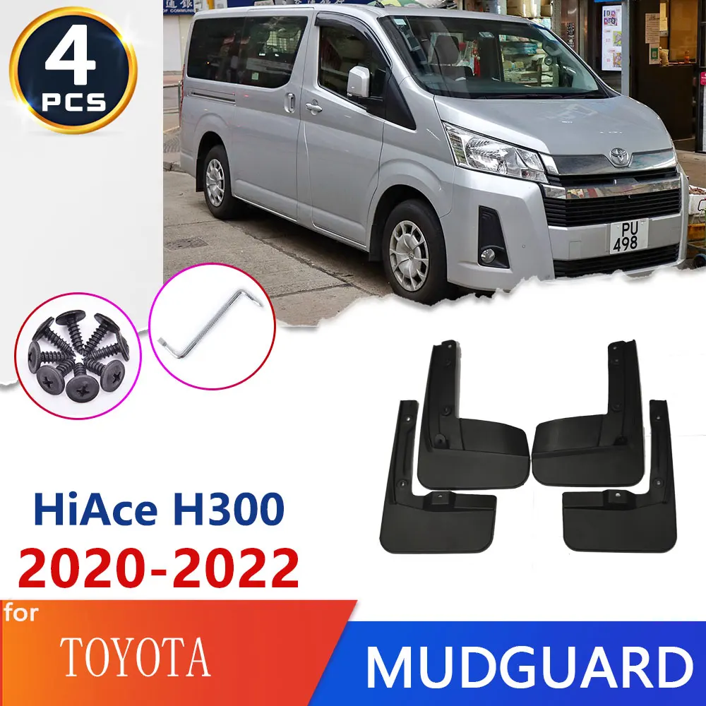 For Toyota HiAce H300 2020~2022 High Quality Plastic Car Fender Mud Flaps Mudflaps Mudguards Splash Guards Car Accessories Goods
For Toyota HiAce H300 2020~2022 High Quality Plastic Car Fender Mud Flaps Mudflaps Mudguards Splash Guards Car Accessories Goods