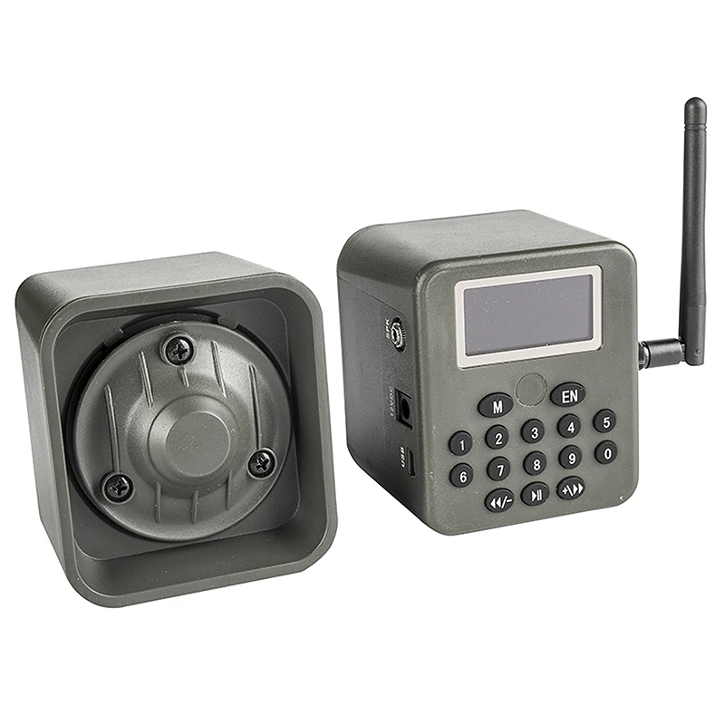 50W Without Remote Control Hunting Bird Caller MP3 Player Decoy Sound Loud Speaker Waterproof Hunting Wild Life Decoy CY-898
50W Without Remote Control Hunting Bird Caller MP3 Player Decoy Sound Loud Speaker Waterproof Hunting Wild Life Decoy CY-898