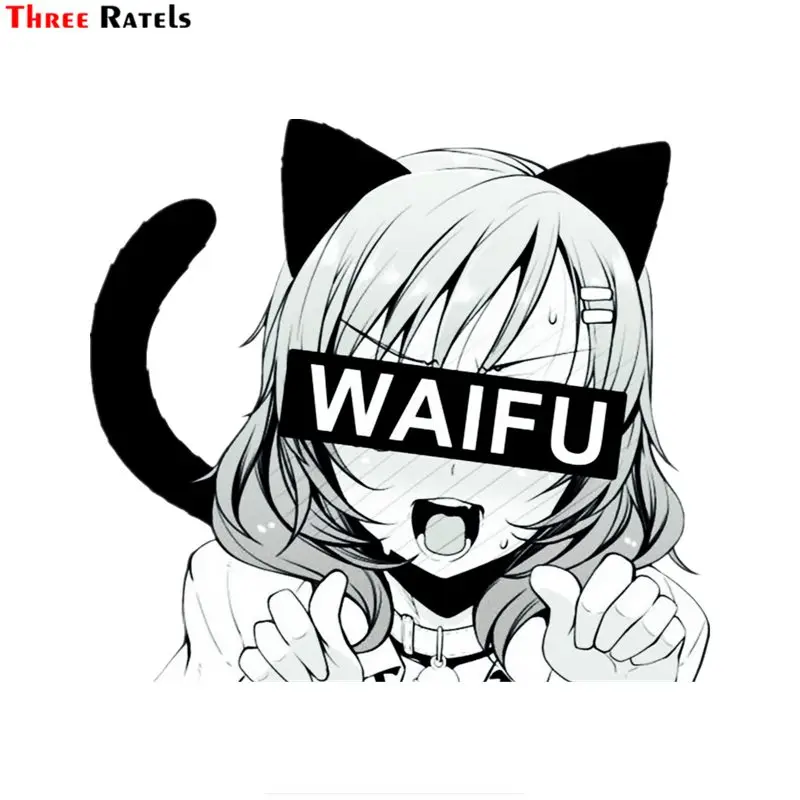 Three Ratels FC717 Kitty Neko Cat Waifu виниловая наклейка аниме Wifu Otaku Автомобильная наклейка
Three Ratels FC717 Kitty Neko Cat Waifu виниловая наклейка аниме Wifu Otaku Автомобильная наклейка