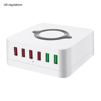 Universal 6 Ports QC3.0 USB Hub Smart USB Charger Fast Charging Station Stand Dock Hub 5V/2.4A Quick Charge For Mobile Phone
Universal 6 Ports QC3.0 USB Hub Smart USB Charger Fast Charging Station Stand Dock Hub 5V/2.4A Quick Charge For Mobile Phone