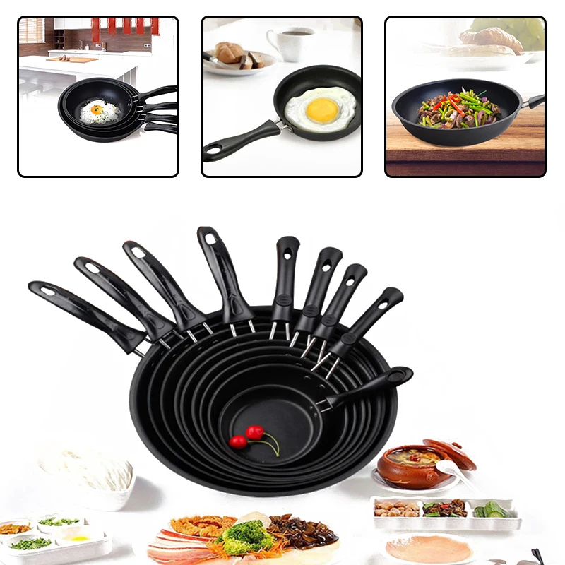 

Nonstick Pan Non-stick Cookware Frying Pan Saucepan Small Fried Eggs/steak Pot General Use Gas Cooker Frying Pan Breakfast Tools