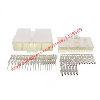 5 Sets 20 Pin Auto Fuse Box Cable Connector Female Male Plug With Terminals For BUICK MG641083
5 Sets 20 Pin Auto Fuse Box Cable Connector Female Male Plug With Terminals For BUICK MG641083