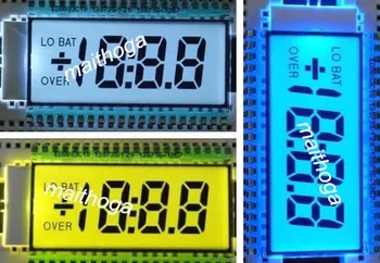 

40PIN TN Positive 3-1/2 Digits Segment LCD Panel Yellow Green/White/Blue/Grey Backlight 5V