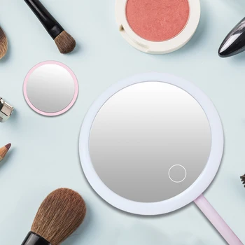 LED Makeup Mirror 5X Magnifying USB Charging 3 Modes Adjustable Natural Light Touch Screen Dimmable Storage Base Mirrors Women
LED Makeup Mirror 5X Magnifying USB Charging 3 Modes Adjustable Natural Light Touch Screen Dimmable Storage Base Mirrors Women