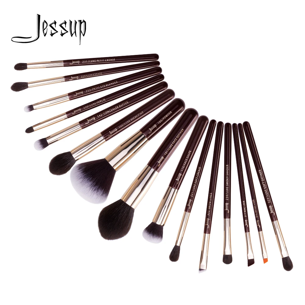 Jessup New Brush Professional Makeup Brushes Set Foundation Eyeshadow Powder Contour 15pcs Cosmetic Tool Kits Synthetic Hair
Jessup New Brush Professional Makeup Brushes Set Foundation Eyeshadow Powder Contour 15pcs Cosmetic Tool Kits Synthetic Hair