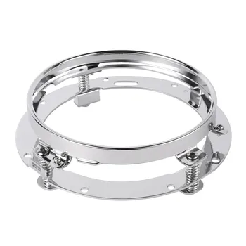 7 Inch Stainless Steel Round ring LED Headlight Mounting Bracket Strong Springs Chrome Plated Adapter for Headlight mount Lamp
7 Inch Stainless Steel Round ring LED Headlight Mounting Bracket Strong Springs Chrome Plated Adapter for Headlight mount Lamp