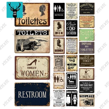 Retro Style Keep It Clean Toilet Sign Plaque Metal Vintage Bathroom Metal Sign Tin Sign Wall Decor For Toilet Bathroom Restroom
Retro Style Keep It Clean Toilet Sign Plaque Metal Vintage Bathroom Metal Sign Tin Sign Wall Decor For Toilet Bathroom Restroom