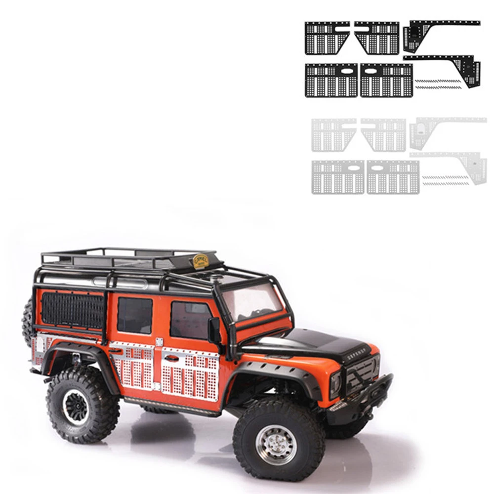 RC Car Traxxas TRX4 Body Car Shell Stainless Steel Decorative Sheet for 1/10 RC Crawler TRX-4 Land Rover Defender Upgrade Parts
RC Car Traxxas TRX4 Body Car Shell Stainless Steel Decorative Sheet for 1/10 RC Crawler TRX-4 Land Rover Defender Upgrade Parts