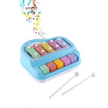 Baby Kids Musical Toy Educational Piano Music Toy with Two Piano Sticks Developing a Sense of Rhythm and Timing 2 Colors For Kid
Baby Kids Musical Toy Educational Piano Music Toy with Two Piano Sticks Developing a Sense of Rhythm and Timing 2 Colors For Kid