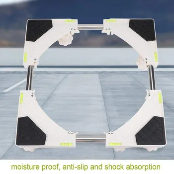 4/8 Feet Washing Machine Base Anti Slip Adjustable Stand Refrigerator Holder Mount Shockproof Bathroom Fridge With Wheels
4/8 Feet Washing Machine Base Anti Slip Adjustable Stand Refrigerator Holder Mount Shockproof Bathroom Fridge With Wheels