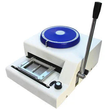 Manual Embosser Embossing Machine PVC/ID/Credit Card Stamping Machine Code Printer
Manual Embosser Embossing Machine PVC/ID/Credit Card Stamping Machine Code Printer