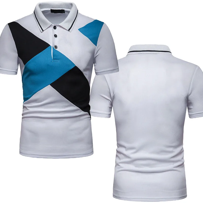 2021Casual Business Splicing Design Style Cotton Summer polo shirt Short Sleeves Men Fashion Tops high quality men's clothes top
2021Casual Business Splicing Design Style Cotton Summer polo shirt Short Sleeves Men Fashion Tops high quality men's clothes top