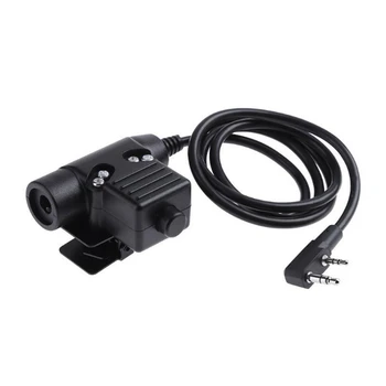 Helmet Headset PTT Hunting Military Airsoft Headset Adapter for Kenwood Q1FF 
Helmet Headset PTT Hunting Military Airsoft Headset Adapter for Kenwood Q1FF