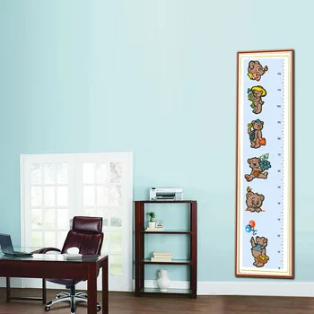 SG054 Height Chart Table With Length Scale Baby Counted Cross Stitch Kit Cross-stitching Package Cross Stich Gift to Your Baby
SG054 Height Chart Table With Length Scale Baby Counted Cross Stitch Kit Cross-stitching Package Cross Stich Gift to Your Baby