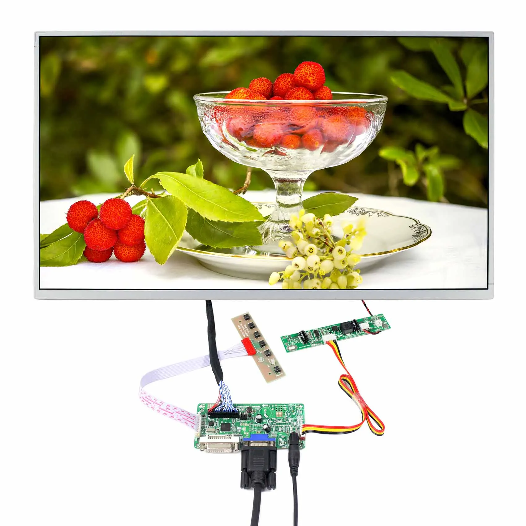 23.8" MV238FHM-N10 23.8 inch 1920X1080 IPS LCD Screen work with VGA+DVI LCD Controller Board RT228
23.8" MV238FHM-N10 23.8 inch 1920X1080 IPS LCD Screen work with VGA+DVI LCD Controller Board RT228