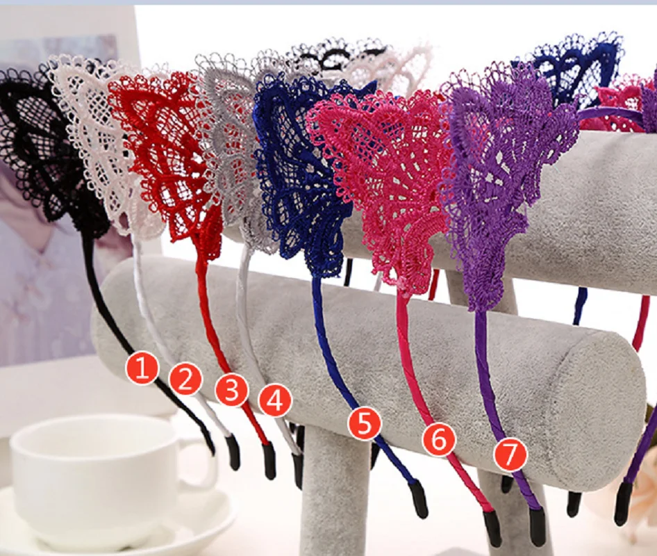 Europe and America water soluble sexy hollow cat ear hair band black lace fun headband fashion headwear wholesale
Europe and America water soluble sexy hollow cat ear hair band black lace fun headband fashion headwear wholesale