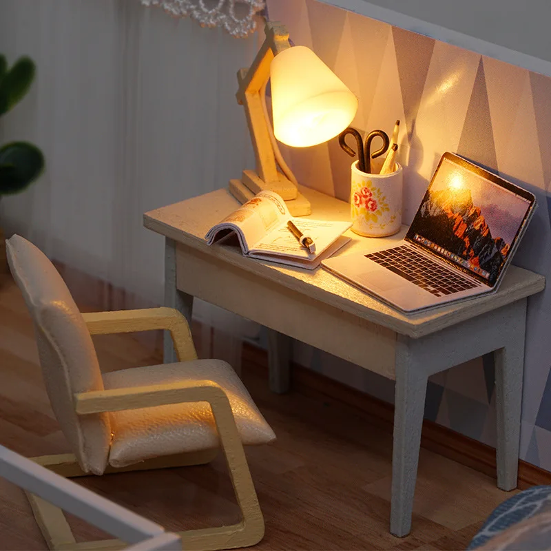 DIY Hut Handmade Assembled Light Blue Time Princess Room Child Wooden Model Creative Valentine's Day Birthday Have Women's
DIY Hut Handmade Assembled Light Blue Time Princess Room Child Wooden Model Creative Valentine's Day Birthday Have Women's