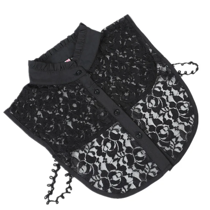 Fake collar lace vintage clothes Front tie white women detachable collars Blouse Shirt False Lapel Top Accessoriesup
Fake collar lace vintage clothes Front tie white women detachable collars Blouse Shirt False Lapel Top Accessoriesup