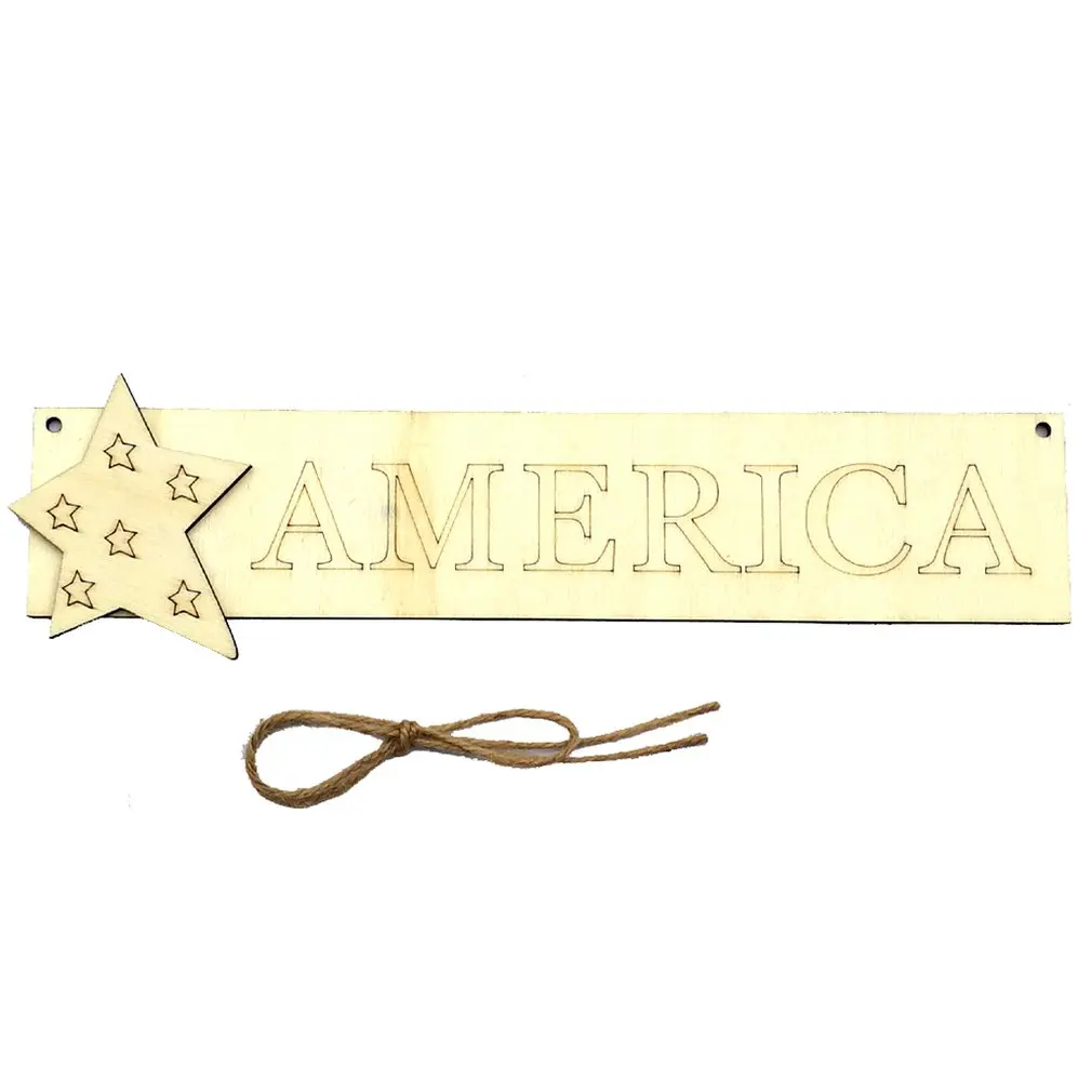JM01445 Exquisitely Designed Wooden American Independence Day Rectangular Home Decoration Crafts Hanging Board
JM01445 Exquisitely Designed Wooden American Independence Day Rectangular Home Decoration Crafts Hanging Board