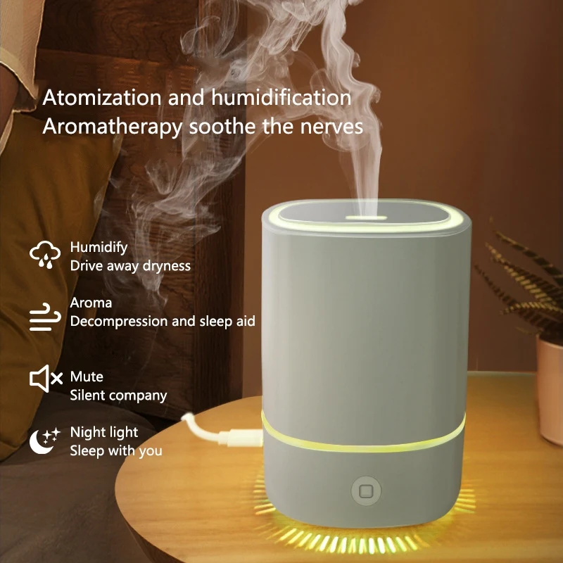 Ultrasonic Mute Humidifier USB Negative Ion Air Purifier Desktop Household Aroma Diffuser Essential Oil Diffuser
Ultrasonic Mute Humidifier USB Negative Ion Air Purifier Desktop Household Aroma Diffuser Essential Oil Diffuser