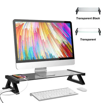 Computer Monitor Stand Aluminum Alloy Monitor Stand Computer Screen Riser Tempered Glass Plinth Strong Laptop Stand Desk
Computer Monitor Stand Aluminum Alloy Monitor Stand Computer Screen Riser Tempered Glass Plinth Strong Laptop Stand Desk