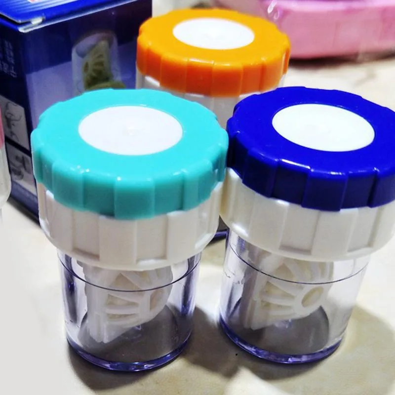 Portable Manually Plastic Contact Lens Cleaner Washer Case Box Manual Rotation Type Plastic Container Storage Holder For Travel
Portable Manually Plastic Contact Lens Cleaner Washer Case Box Manual Rotation Type Plastic Container Storage Holder For Travel