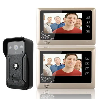 Mountainone One to Two Video Handfree Video intercom Outdoor Rainproof Built-in Light Sensor 25 Kinds Door Bell Rings Doorphone
Mountainone One to Two Video Handfree Video intercom Outdoor Rainproof Built-in Light Sensor 25 Kinds Door Bell Rings Doorphone