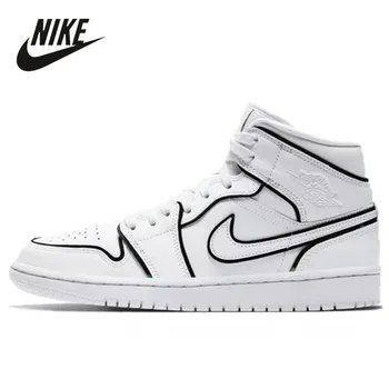 Original Nike Air Jordan 1 Mid SE Women Shoes White Black Basketball Sneakers Women Running Sport Shoes Breathable Outdoor
Original Nike Air Jordan 1 Mid SE Women Shoes White Black Basketball Sneakers Women Running Sport Shoes Breathable Outdoor