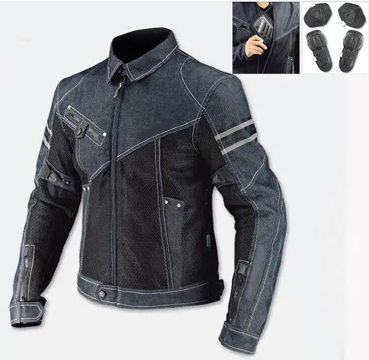denim jacket motorcycle protection