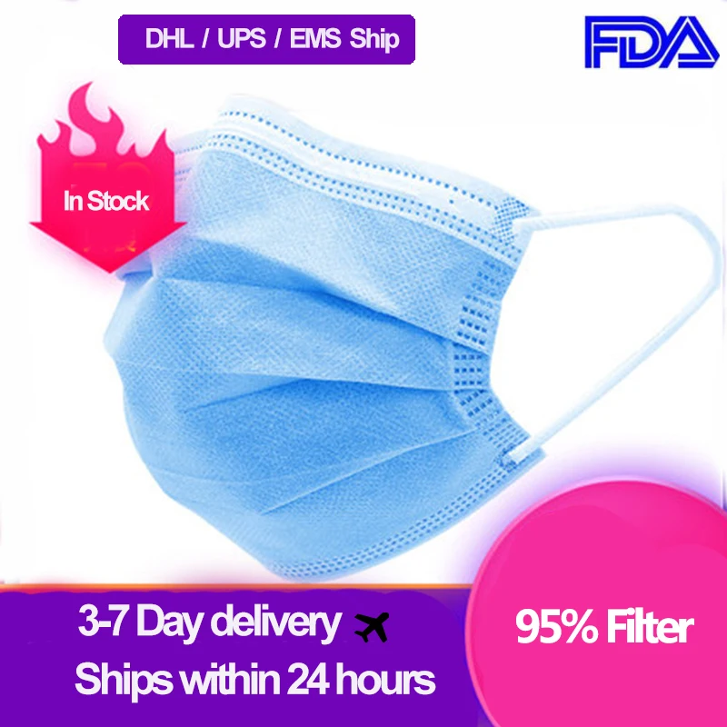 DHL/ UPS Deliver Masks Disposable Mask Bacterial Meltblown ClothMask Flter Dust-proof Disposable Protective
DHL/ UPS Deliver Masks Disposable Mask Bacterial Meltblown ClothMask Flter Dust-proof Disposable Protective