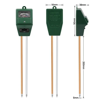 2020 New Soil Moisture Measuring Sensor Tester Humidity Hygrometer Soil PH Tester Meter
2020 New Soil Moisture Measuring Sensor Tester Humidity Hygrometer Soil PH Tester Meter