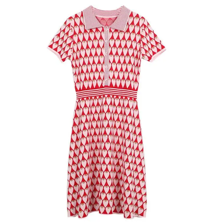 High quality French fashion 2018 New Spring Ladies Hearts with Gold Knit Dress Long Sleeve White Pink A-line Sweater Dresses S-L
High quality French fashion 2018 New Spring Ladies Hearts with Gold Knit Dress Long Sleeve White Pink A-line Sweater Dresses S-L