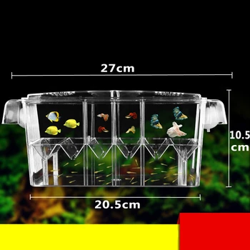 PETFORU 4 Rooms High Clear Fish Breeding Box Acrylic Aquarium Breeder Box Double Guppies Hatching Incubator Isolation
PETFORU 4 Rooms High Clear Fish Breeding Box Acrylic Aquarium Breeder Box Double Guppies Hatching Incubator Isolation