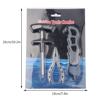 3pcs/set Fish Lip Grip Fishing Pliers multi-function portable Fish Gripper Pliers Decoupling Device Tools Combo
3pcs/set Fish Lip Grip Fishing Pliers multi-function portable Fish Gripper Pliers Decoupling Device Tools Combo